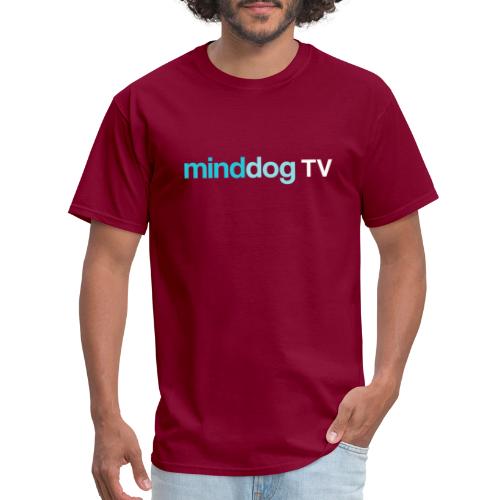 minddogTV logo simplistic - Men's T-Shirt
