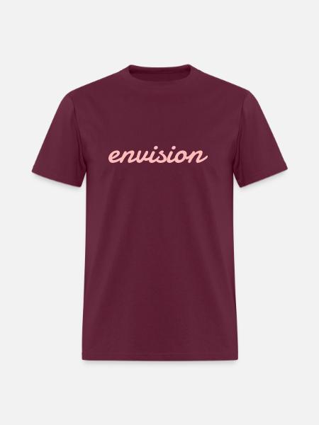Envision - Men's T-Shirt - burgundy