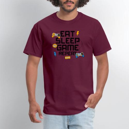 Eat Sleep Game Repeat! - Men's T-Shirt