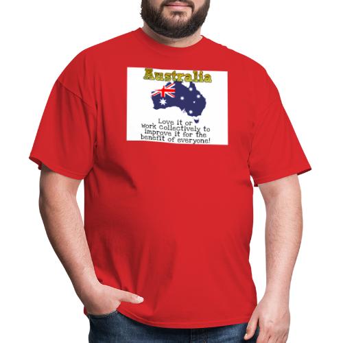 Australian Patriot - Men's T-Shirt