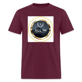 IMG 20240508 072046 670 - Men's T-Shirt - burgundy - Front - Jose (178cm)