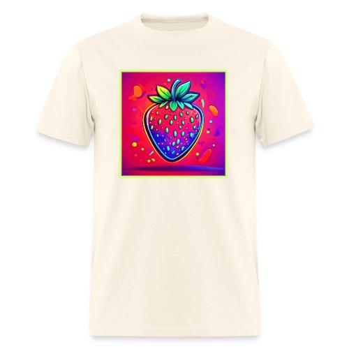 Neon Strawberry Pop - Men's T-Shirt