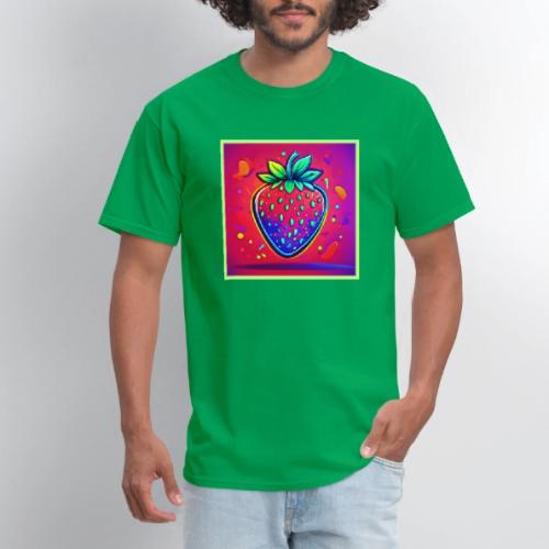 Neon Strawberry Pop - Men's T-Shirt
