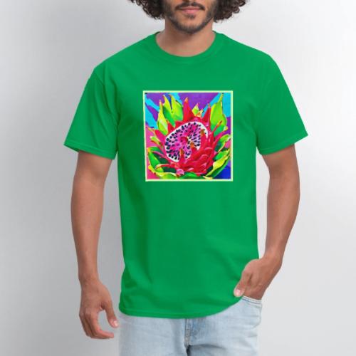 Neon Dragon Fruit Splendor - Men's T-Shirt