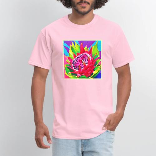Neon Dragon Fruit Splendor - Men's T-Shirt