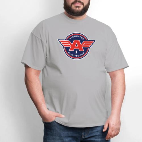 Alouettes Flightdeck Podcast primary logo - Men's T-Shirt
