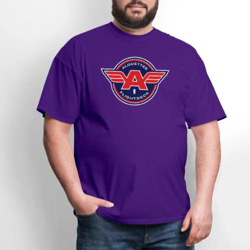 Alouettes Flightdeck Podcast primary logo - Men's T-Shirt