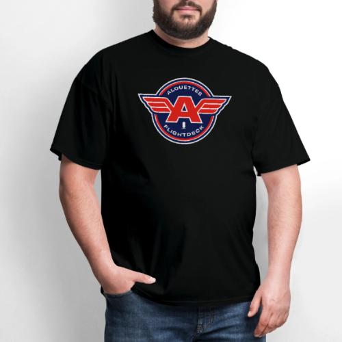Alouettes Flightdeck Podcast primary logo - Men's T-Shirt