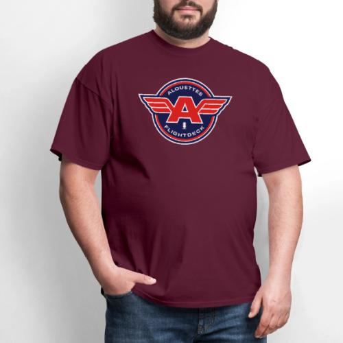 Alouettes Flightdeck Podcast primary logo - Men's T-Shirt