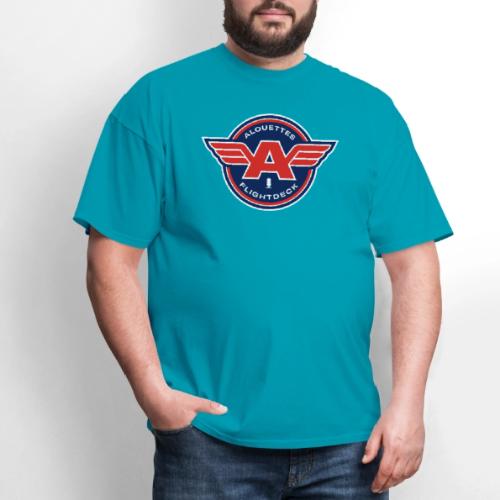 Alouettes Flightdeck Podcast primary logo - Men's T-Shirt