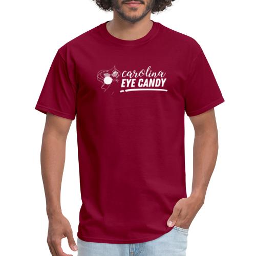 Carolina Eye Candy Bubble Cursive Bold White - Men's T-Shirt