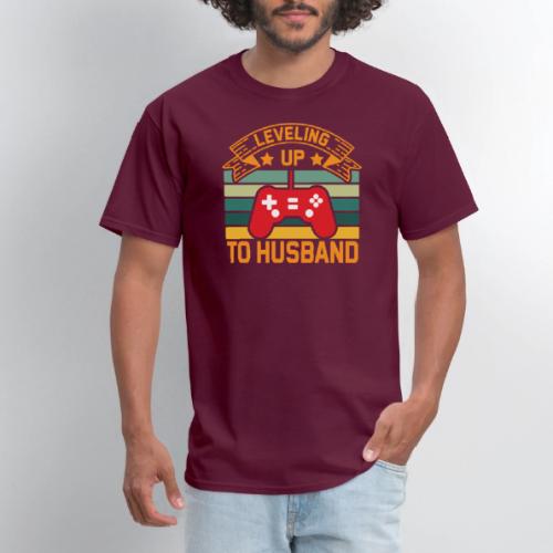 Leveling Up To Husband - Men's T-Shirt