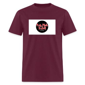 20231006 235427 0000 - Men's T-Shirt - burgundy - Front - Jose (178cm)