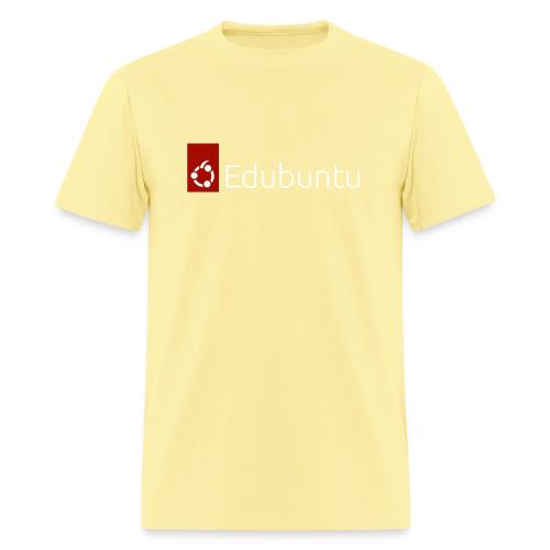 Edubuntu Logo 2023 - White - Men's T-Shirt