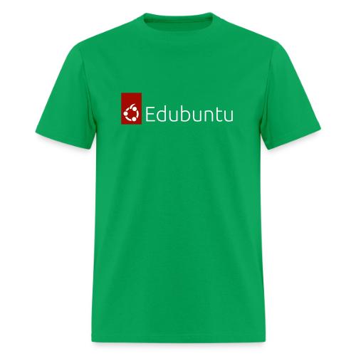 Edubuntu Logo 2023 - White - Men's T-Shirt