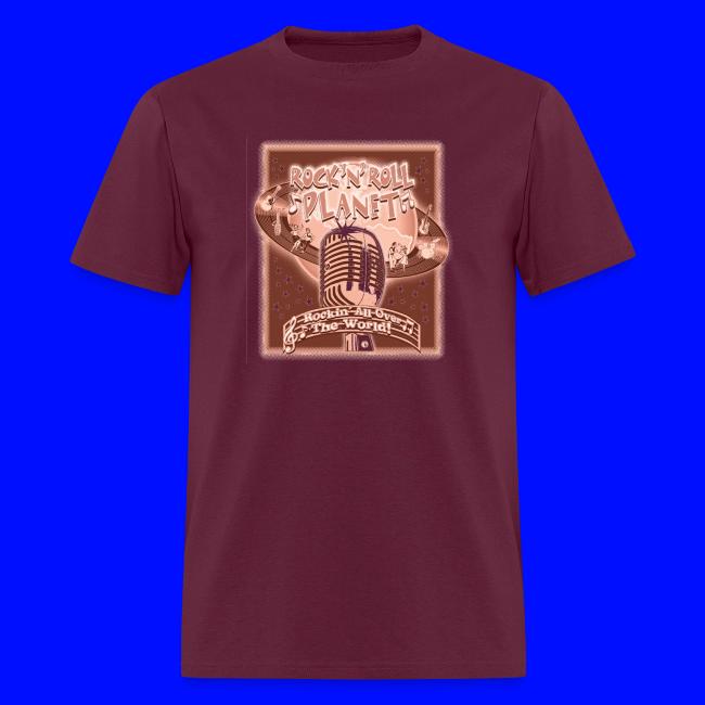 Rock'n'Roll Planet- Retro-Cool T-shirt!