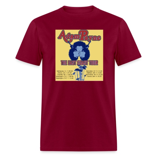 adam payne east coast tour shirt - Men's T-Shirt