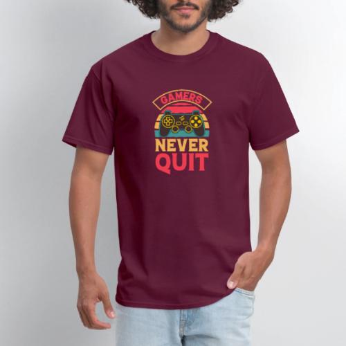 Gamers Never Quit Tee - Men's T-Shirt