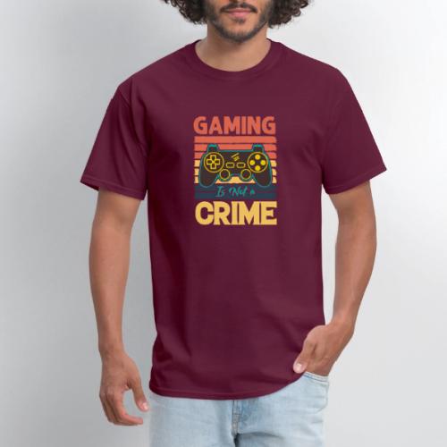 Gaming Is Not A Crime Tee - Men's T-Shirt