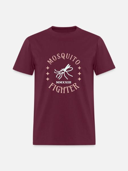 mosquito fighter - Men's T-Shirt - burgundy