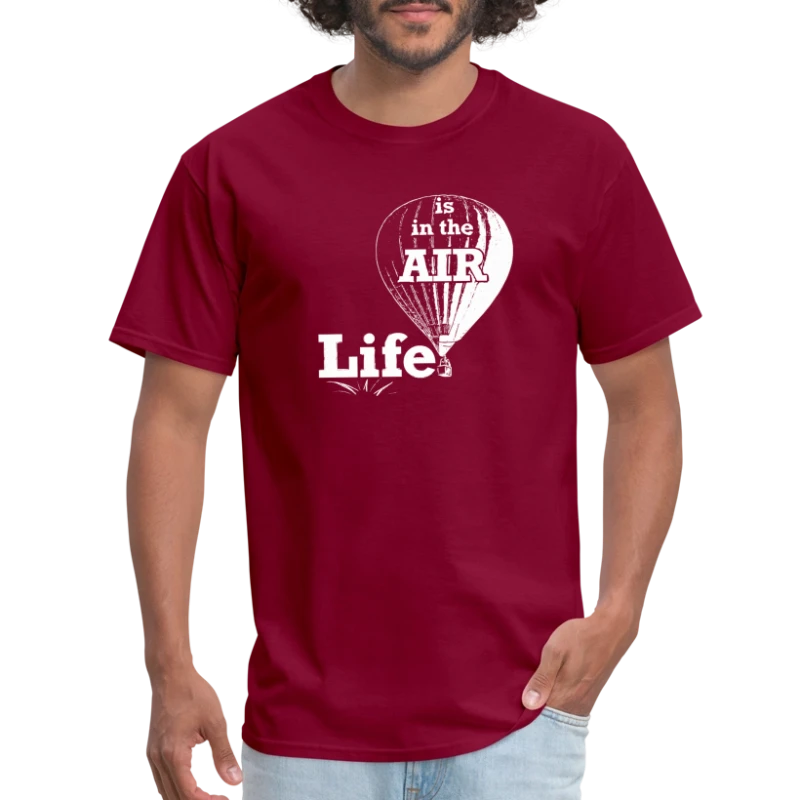 Life Is In the Air - Men's T-Shirt