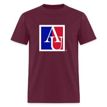 American Eagles Icon Officially Licensed - Men's T-Shirt - burgundy - Front - Jose (178cm)