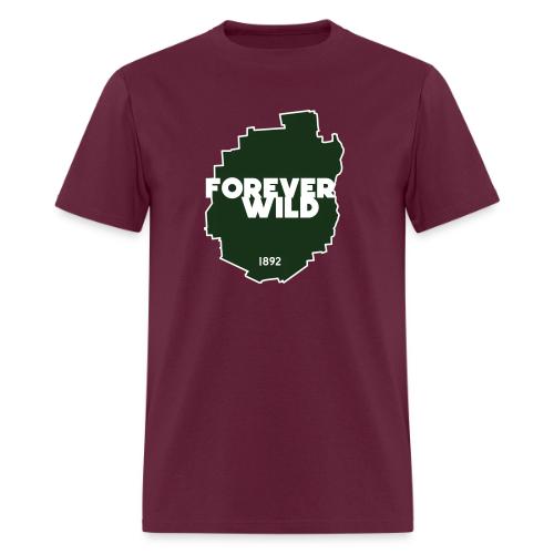 Semper Wild Forever Wild Adirondack Silhouette - Men's T-Shirt