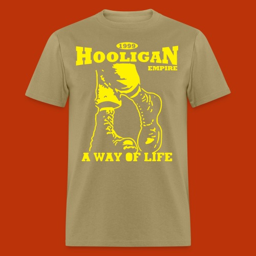 Boots A Way of Life Hooligan Empire - Men's T-Shirt