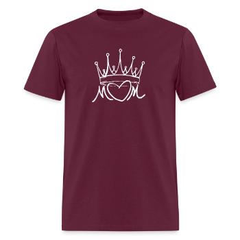 Couronne - T-shirt Homme - bordeaux - Devant - Jose (178cm)
