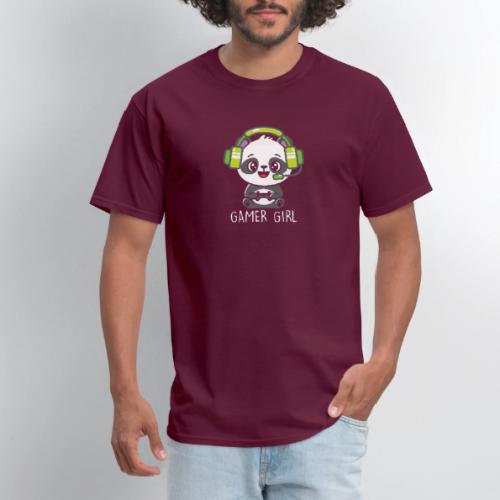 Cute Panda Gamer Girl - Men's T-Shirt