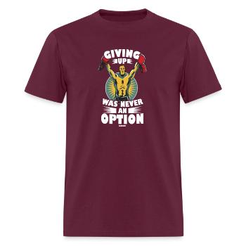 motivation - T-shirt Homme - bordeaux - Devant - Jose (178cm)