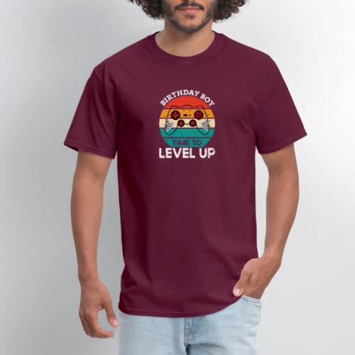Birthday Boy: Time to Level Up! - Men's T-Shirt