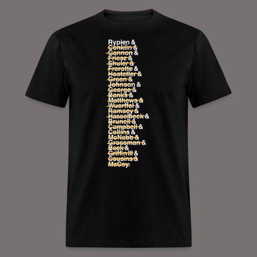 Washington Franchise QBs - Men's T-Shirt