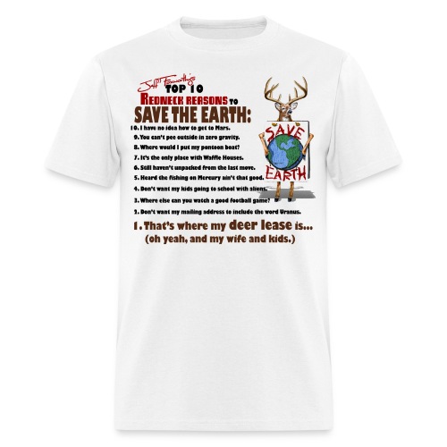 top ten save earth - Men's T-Shirt