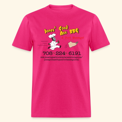 Jones Good Ass BBQ and Foot Massage logo - Men's T-Shirt
