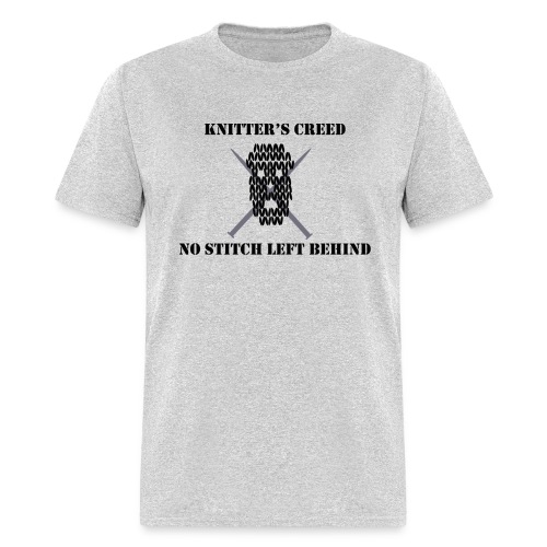 Knitter's Creed - Men's T-Shirt