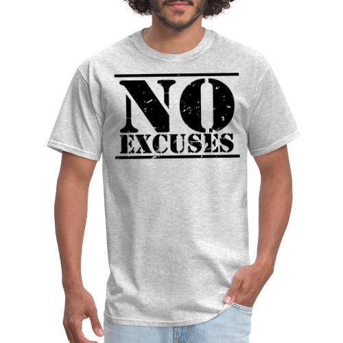 No Excuses training - Men's T-Shirt