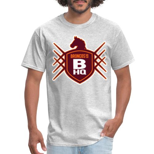 BroncosHQ Badge Logo - Men's T-Shirt