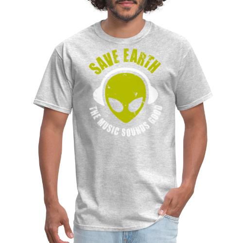 alien music save earth - Men's T-Shirt