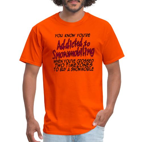 Addicted Time Zones - Men's T-Shirt