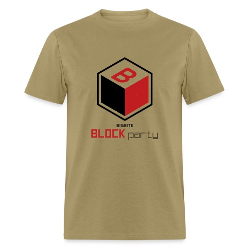 BlockPartyShirt_Grunge - Men's T-Shirt