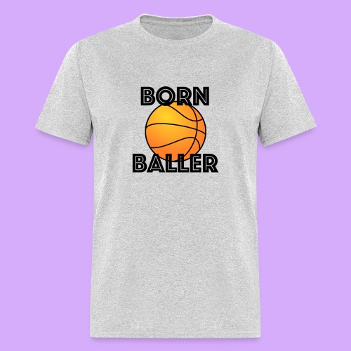 bornballerblack png - Men's T-Shirt