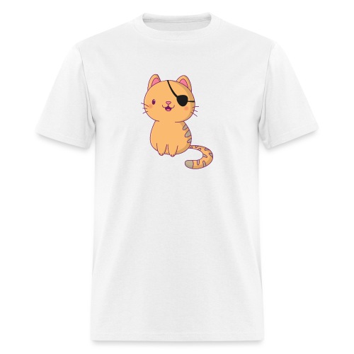 Cat with 3D glasses doing Vision Therapy! - Men's T-Shirt