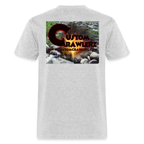 Custom Crawlerz Logo Explosive Rocks tight 2018 - Men's T-Shirt
