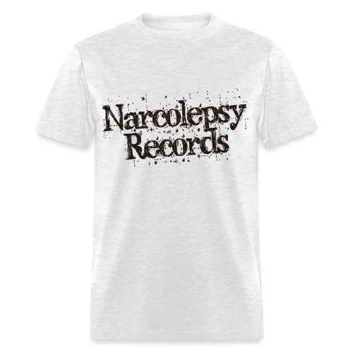 Narcolepsy Records Logo/Black - Men's T-Shirt