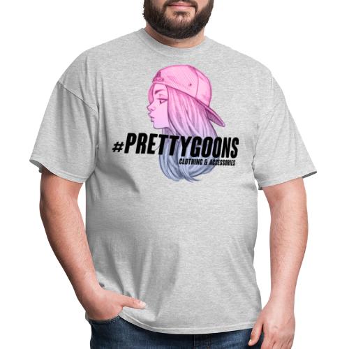 Pretty Goons Girl with Hat PINK - Men's T-Shirt