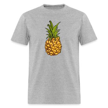 Pineapple - Men's T-Shirt - heather gray - Front - Jose (178cm)