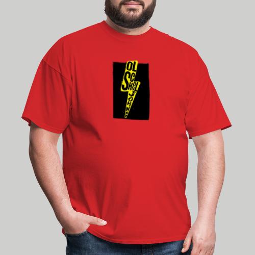 Ol' School Johnny Colour Lightning - Men's T-Shirt