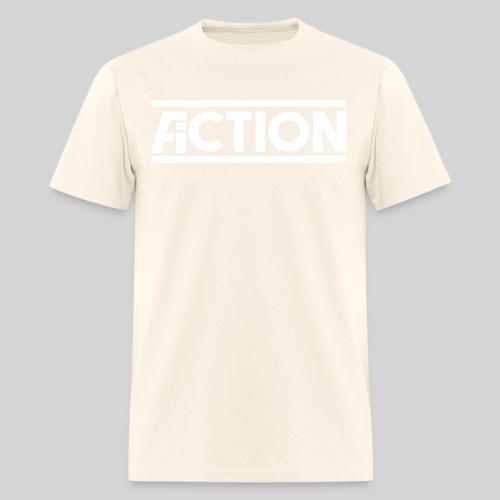 Action Fiction Logo (White) - Men's T-Shirt
