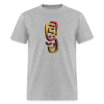 Pharaohs - Men's T-Shirt - heather gray - Front - Jose (178cm)